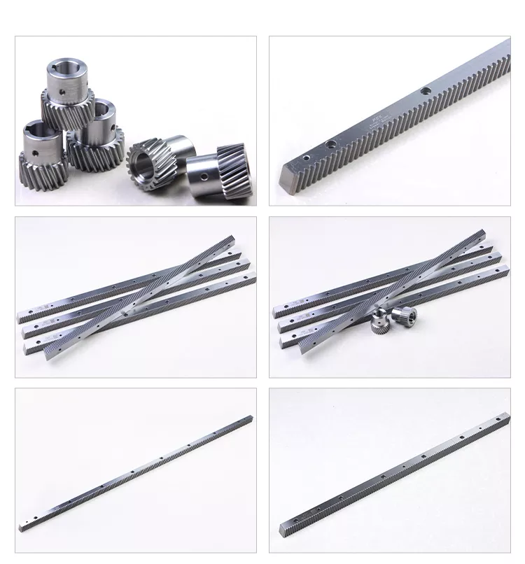 Helical rack and pinion -1